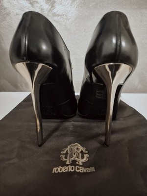 roberto cavalli damen Stiefeletten größe 41 schwarz einmal getragen neuwertig