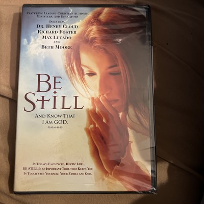 Be Still (DVD, 2006, Widescreen)- Max Lucado, Dr. Henry Cloud, Richard Foster.
