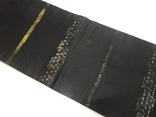 7794076: JAPANESE KIMONO / ANTIQUE FLOWER / CLASSIC PATTERN WOVEN / HORIZONTAL