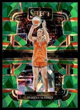 2024-25 Panini Select WNBA Green Ice Prizms Marina Mabrey Connecticut Sun #95
