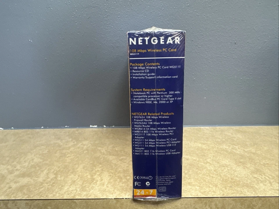 NetGear WG511TNA (606449030075) PC Card - Image 2 of 4
