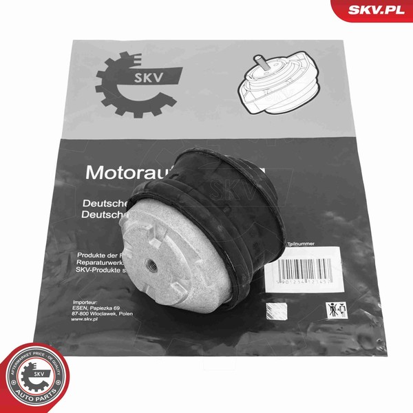 Motorlager Esen SKV 75SKV175 M8X1.25 Gummi/Metall FüR Mercedes Klasse Model S203-image