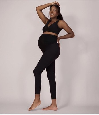 Motherhood Maternity Essential Stretch Full Length Secret Fit Leggings Medium