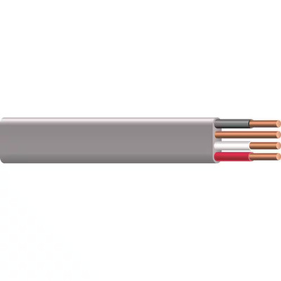 50 Ft. 8/3 Gray Stranded CU UF-B W/G Wire