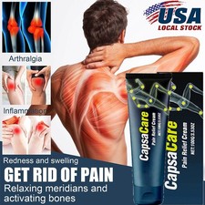 USA CapsaCare Neuropathy Massage Cream   Soothing Nerve Pain Relief 100g