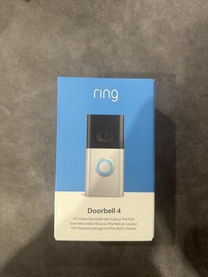 Ring Video Doorbell 4 Full HD 1080p WiFi Camera neu & OVP