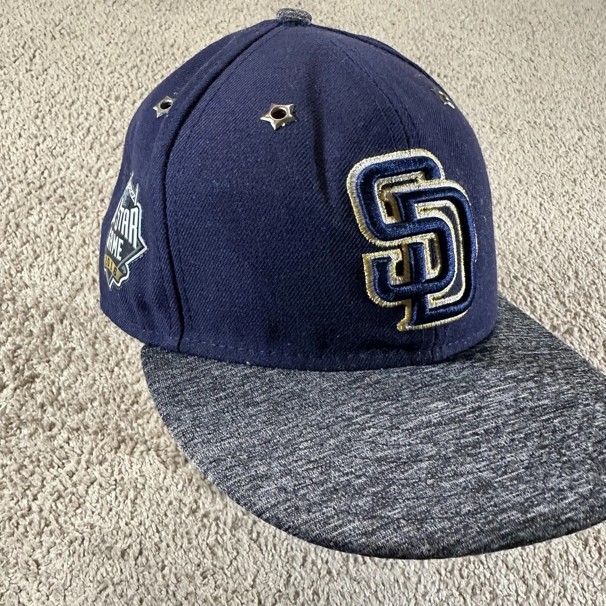Blue San Diego Padres MLB Fan Apparel & Souvenirs 7 3/8 Size for