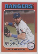 2024 Topps Heritage High Number Real One Auto Davis Wendzel #ROA-DW Auto 1j8b