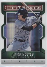 2014 Panini Elite Extra Edition Status Emerald Die-Cut 16/25 Casey Soltis im0