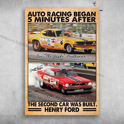 Snake And Mongoose, Racing Car - Auto Racing Began 5 Minutes After, The Secon...