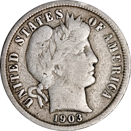 1903-O Barber Dime