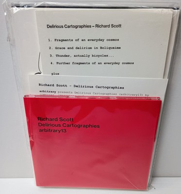 SCOTT, Richard - Delirious Cartographies - LIMITED CD + BOOKLET + Prints. New 