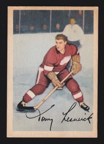 Tony Leswick #43 1953 Parkhurst card