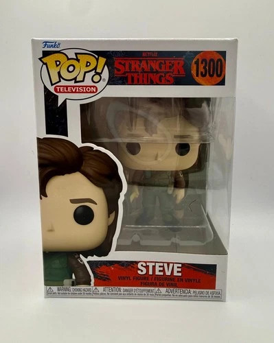 Funko Pop Television Stranger Things Steve #1300 Vinyl Figure Netflix