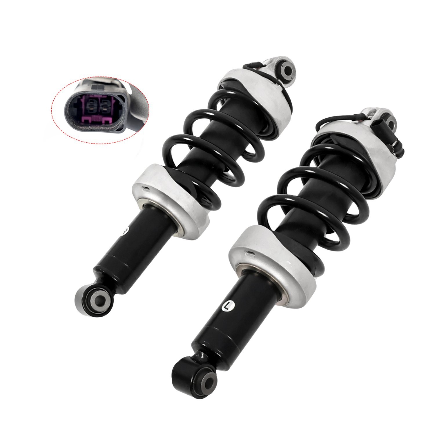 2X Front Left Right Shock Struts For Audi R8 V8 V10 4.2L 5.2L 2007-2015 Magnetic
