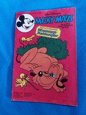 Micky Maus Nr.30 vom 24.7.1976 mit Mississippi Raddampfer Bastelbogen