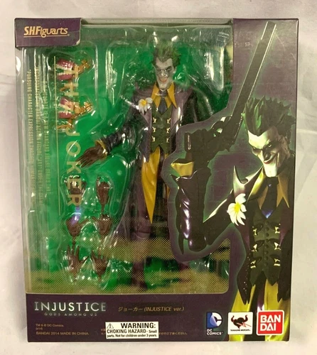 Bandai S.H. Figuarts The Joker Injustice Gods Among Us DC Japón Nuevo en paquete