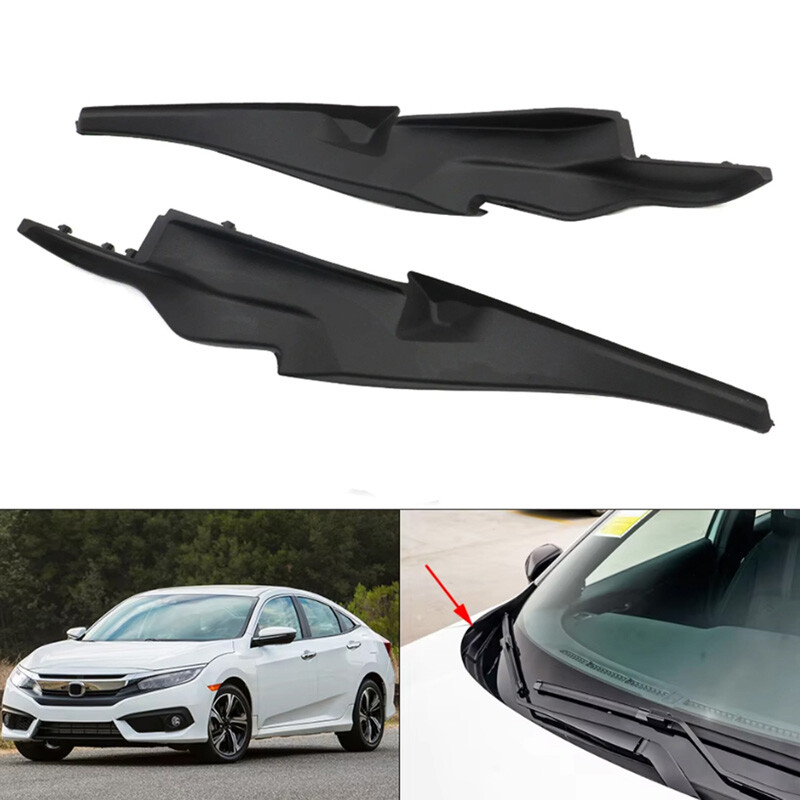 civicivi Fit Honda Civic 2016-2021 Front Windshield Wiper Side Cowl