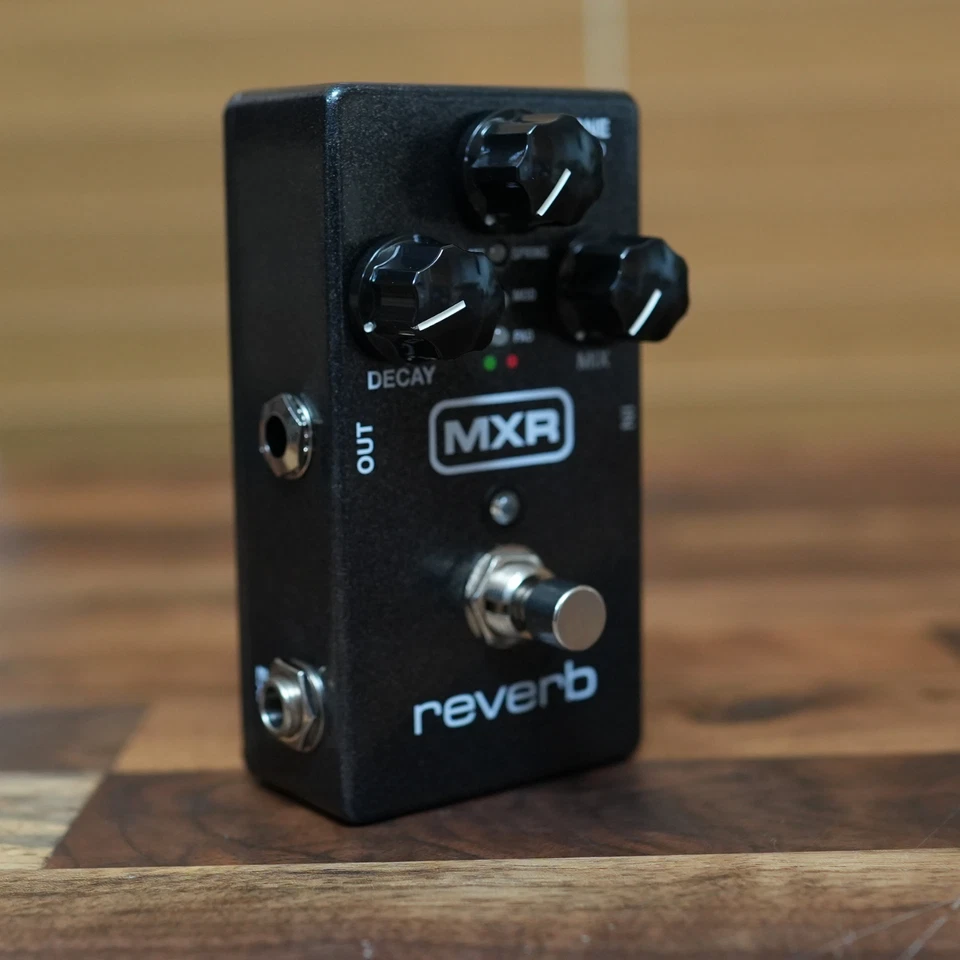 MXR M300 Reverb Guitar Effects Pedal PLATE SPRING EPIC MOD ROOM PAD - Image 4 of 4