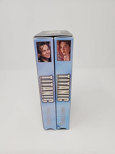 James Cameron's Titanic VHS Movie in Box Set (Used) - Picture 4 of 8