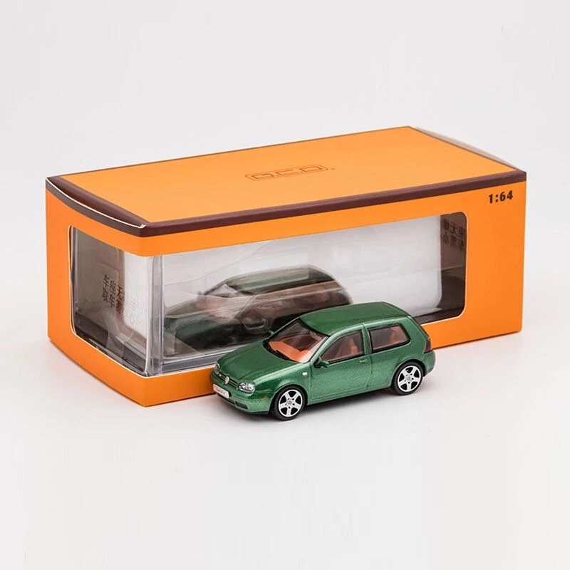 GCD 1:64 Green VW Golf MK4 GTI 2 Doors Sports Model Diecast Metal