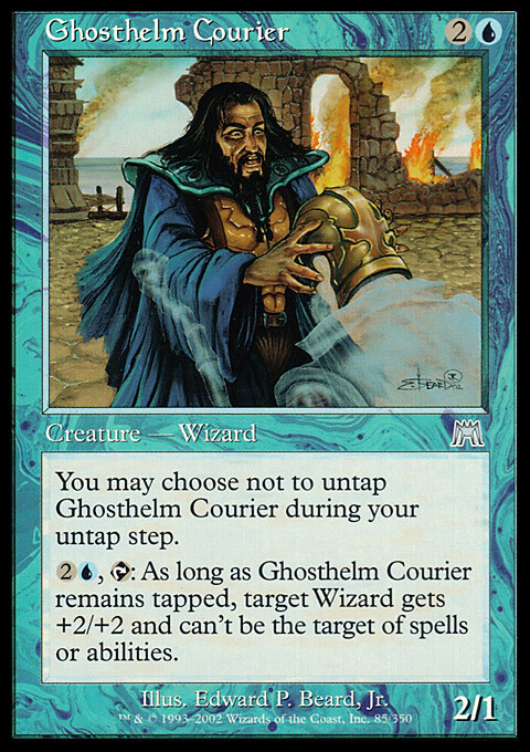 Magic the Gathering MTG Ghosthelm Courier (85) Onslaught   LP