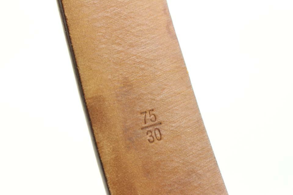 Louis Vuitton 75/30 Damier Ebene Belt 3LV325V | eBay display picture 2