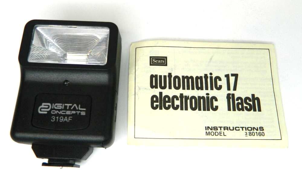 Digital Concepts Digital Slave Flash With Bracket For Digital SLR Cameras