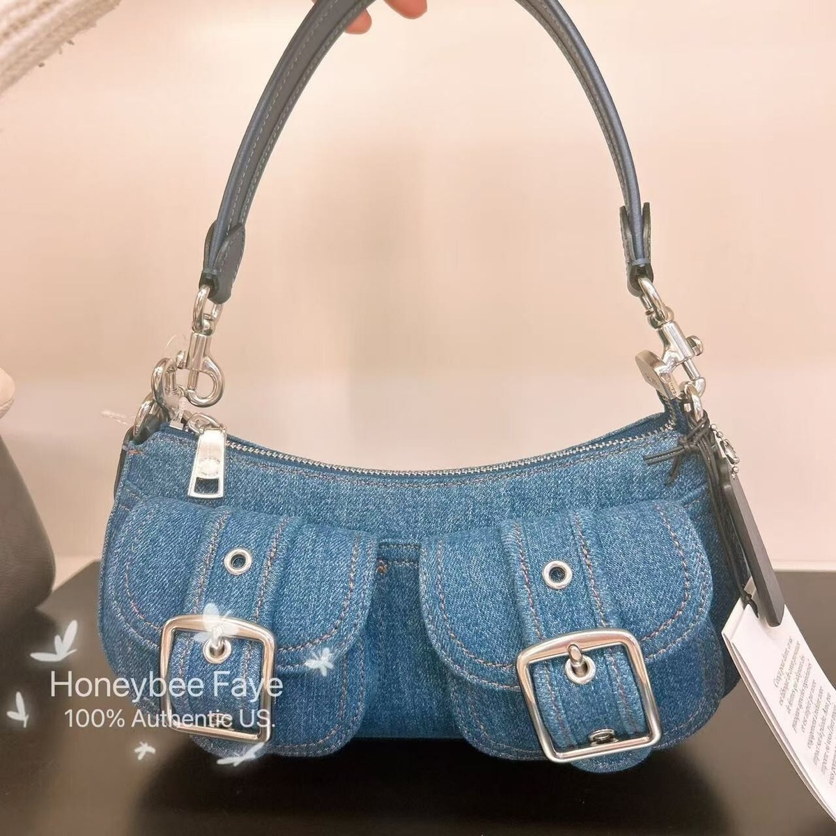 koge_n_asi アシモクラフツ Coach Signature Shoulder Bag Canvas Black 9362 From Japan | eBay