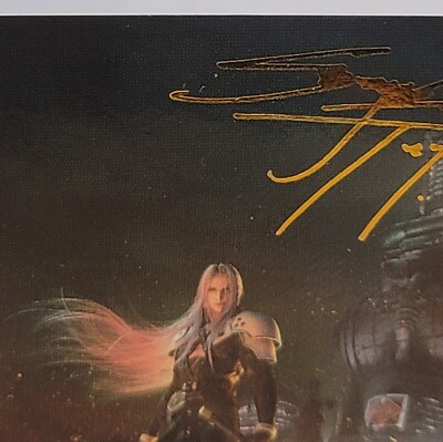 FF VII Anniversary Art Museum Sephiroth Secret Rare 1-101