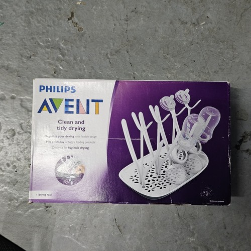 Philips SCF149/00 Flexible Design Avent Baby Clean Tidy Drying Bottle Rack j4a