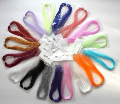 150Pcs/Bag Crystal Flash Fly tying material Krystal Fishing Lure Tying Making
