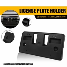 For 2019-2022 GMC Sierra 1500 Front Bumper License Plate Mount Bracket Holder PU