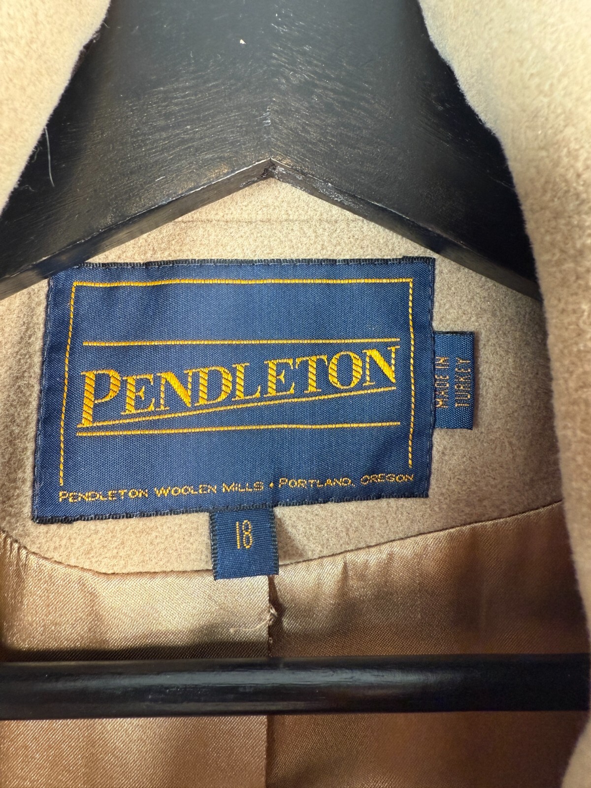 Pendleton Womens Long Belted Double Breasted Tren… - image 6