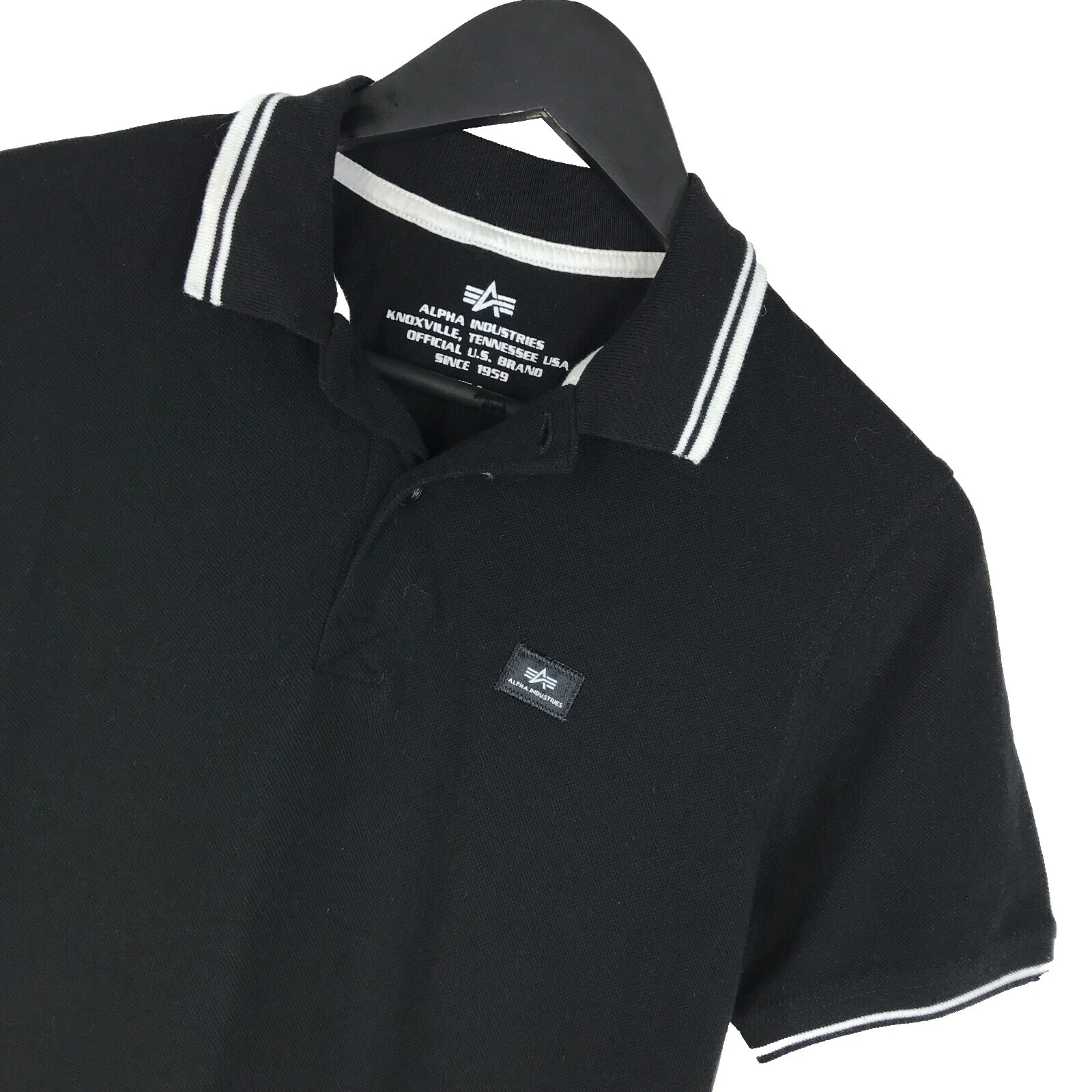 Camisas Alpha Preto para Homens