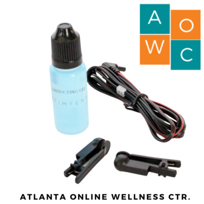 TENS Conductive Gel W/ Lead wire and carbon ear clip electrodes for TENS Therapy