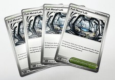 Full Metal Lab Playset 148/162 4x x4 Pokémon Card 2024 Temporal Forces