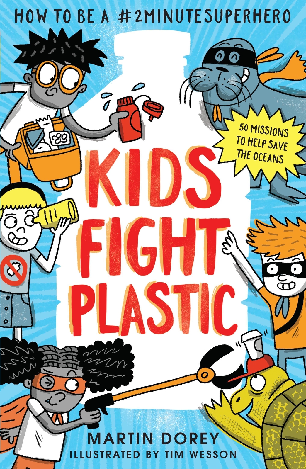 Thumbnail - Kids Fight Plastic | How To Be A 2minutesuperhero | Martin Dorey |