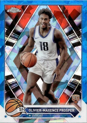 Olivier Maxence-Prosper - Rookie - 2023-24 Topps Chrome - Blue Cracked-ice