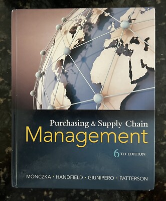 Purchasing and Supply Chain Management, 6th