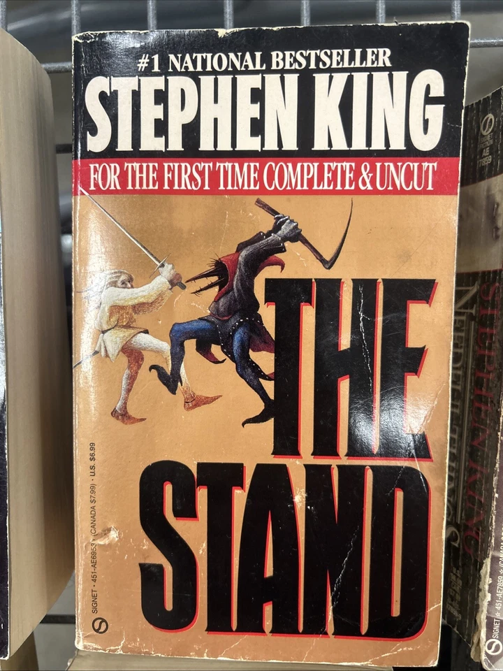 Stephen King Paperback Books  Vintage Lot Of 8 Includ. The Stand Vintage Rare - Image 3 of 4