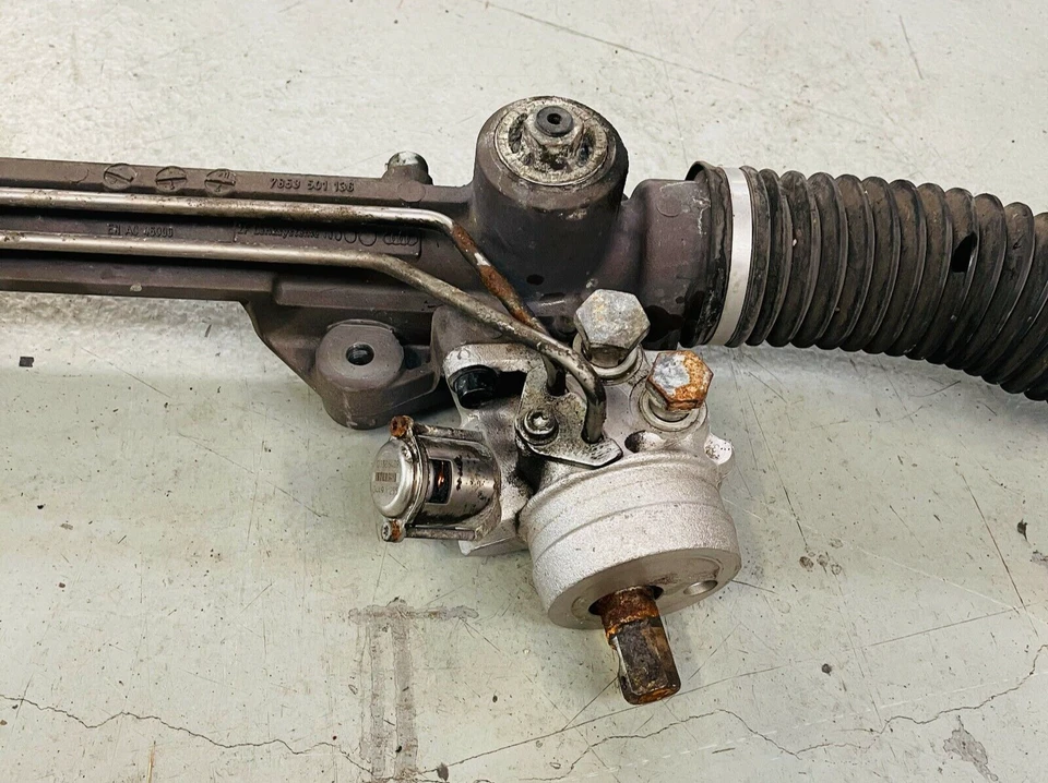 05-11 Conjunto de cremallera y piñón de dirección asistida Audi A6 Quattro OEM 4F1422065S Foto 3 de 4