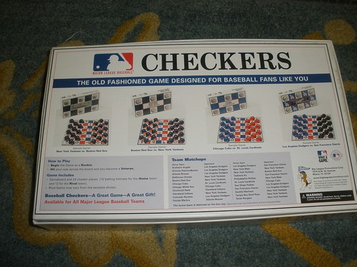 Major League Baseball Philadelphia PHILLIES VS NEW YORK METS Checkers KOMPLETT - Bild 2 von 6