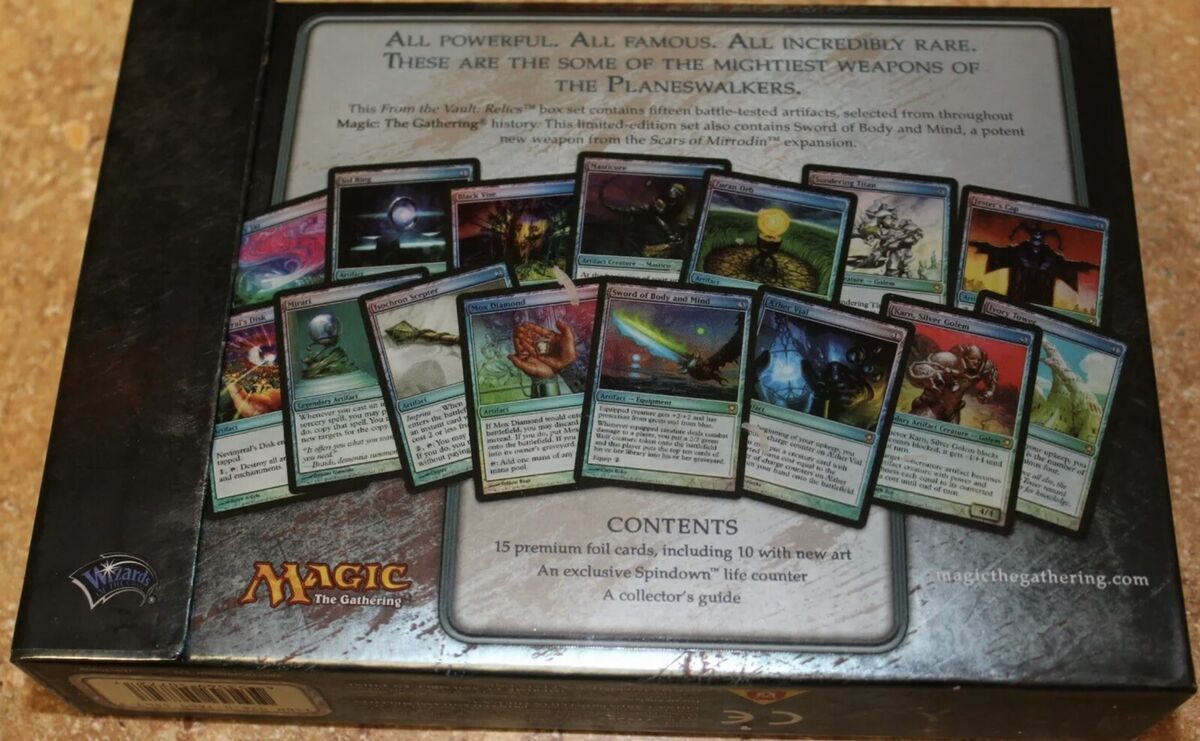 MTG Magic FTV From the Vault: Relics X1 New Factory Sealed MTG Magic FTV From the Vault: Relics X1 New Factory Sealed