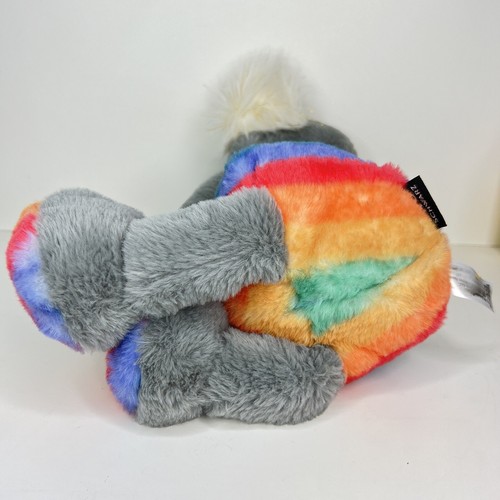 Koala Rainbow Plush FAO Schwarz Dreamies Grey Sparkly Ears Stuffed Animal 18