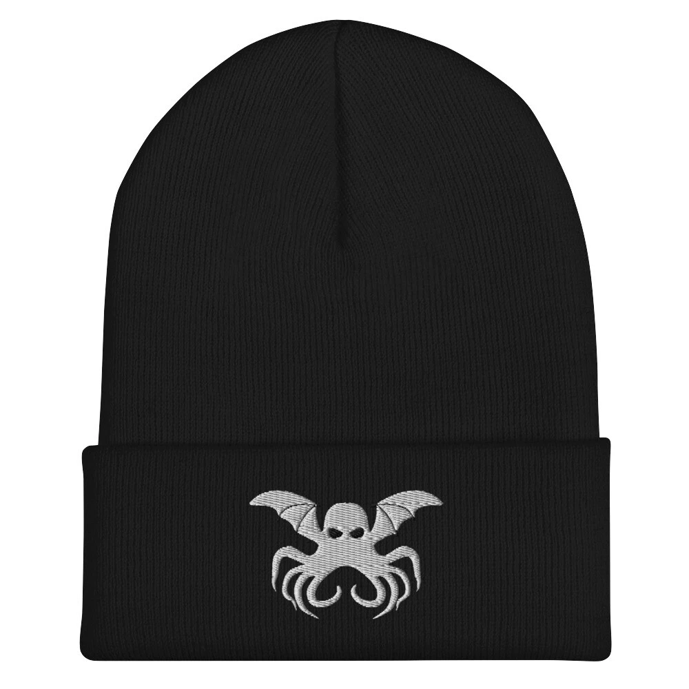 Cthulhu Cuffed Beanie - HP Lovecraft The Call of Cthulhu