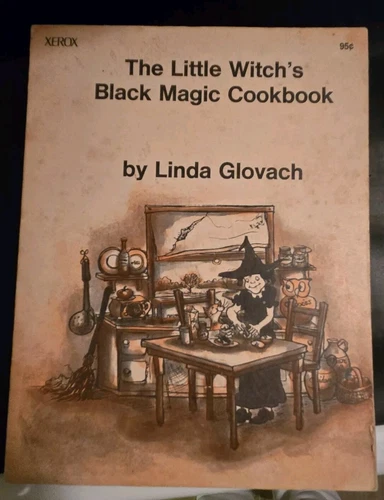 The Little Witch's Black Magic Cookbook by Linda Glovach 1972 Paperback Xerox 