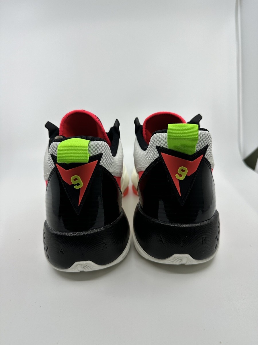 Nike Jordan Zoom 92 Air Sail Black Crimson Basketball Shoes