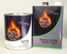 Frost White Basecoat Paint Gallon GM 8624 High Teck HFP150 & Choice of Reducer