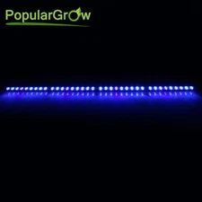 PopularGrow 108W LED Aquarium light bar Blue Coral reef Fish Tank lighting